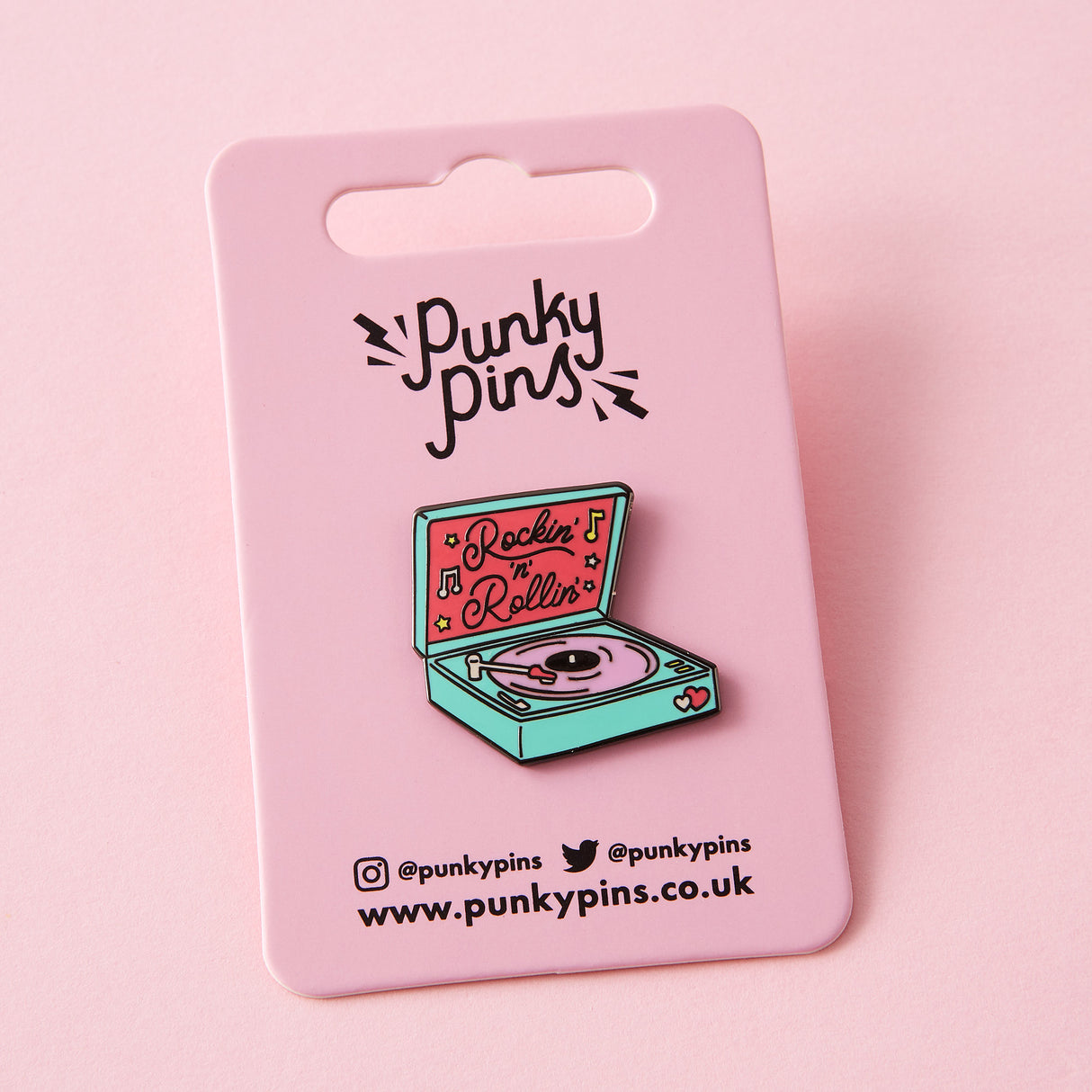 Rockin n Rollin Enamel Pin