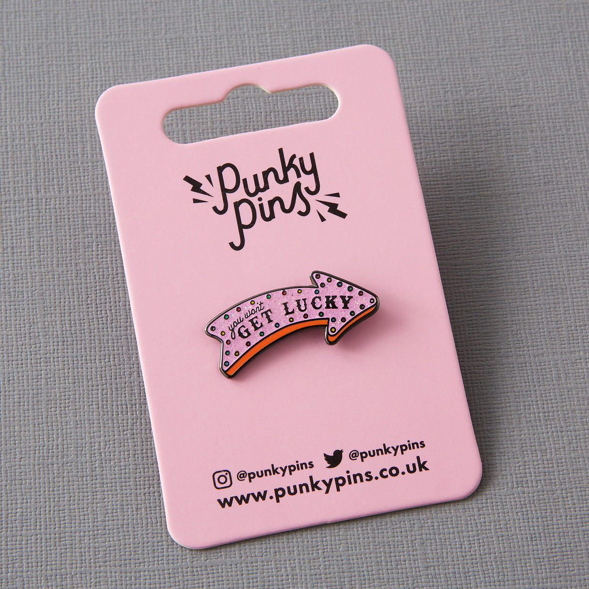 Get Lucky Enamel Pin