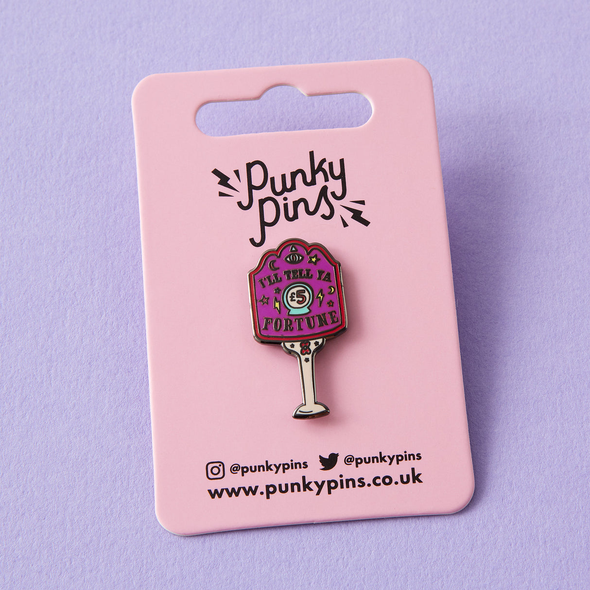 Fortune Teller Enamel Pin