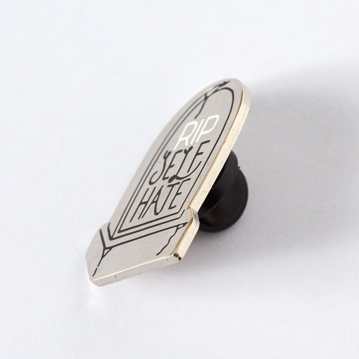 RIP Self Hate Enamel Pin
