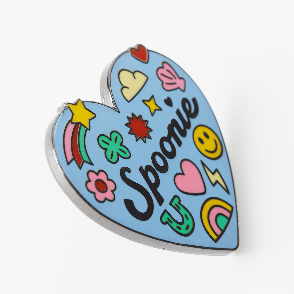 Spoonie Heart Enamel Pin