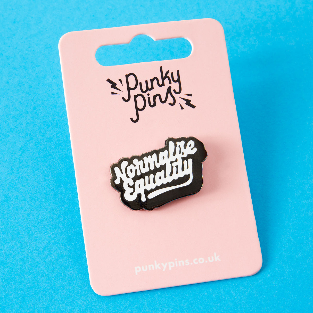 Normalise Equality Enamel Pin