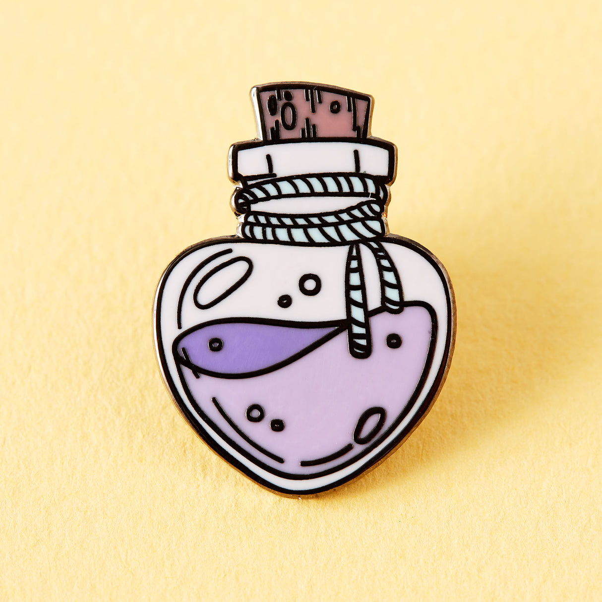 Love Potion Bottle Enamel Pin