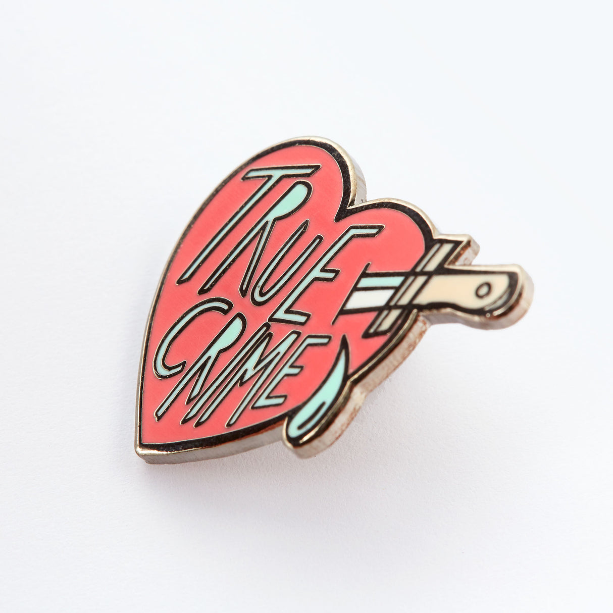 True Crime Enamel Pin