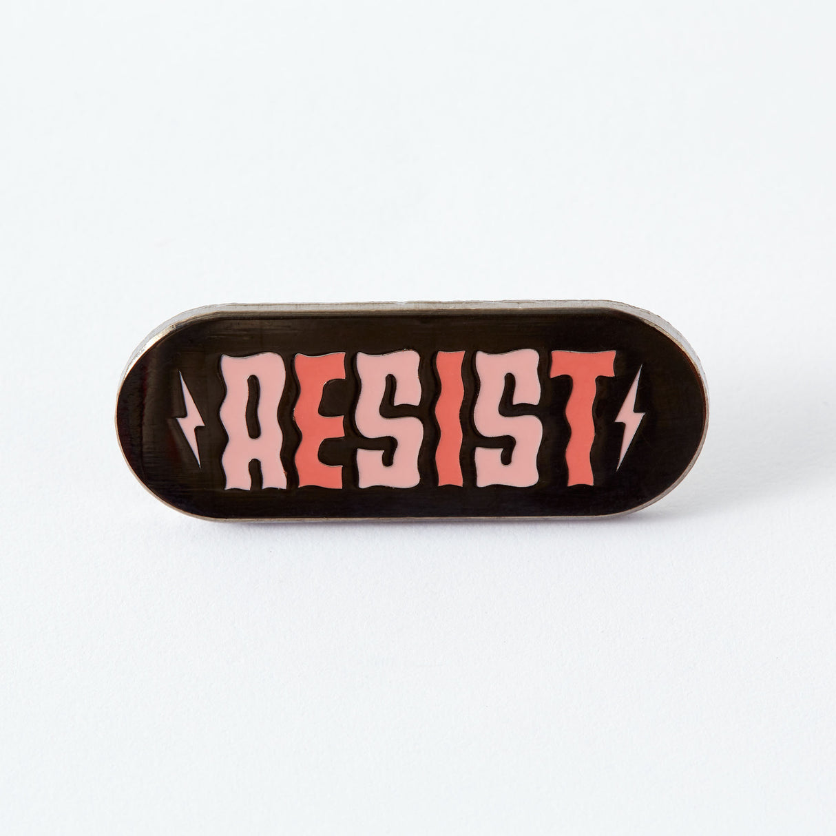 Resist Enamel Pin