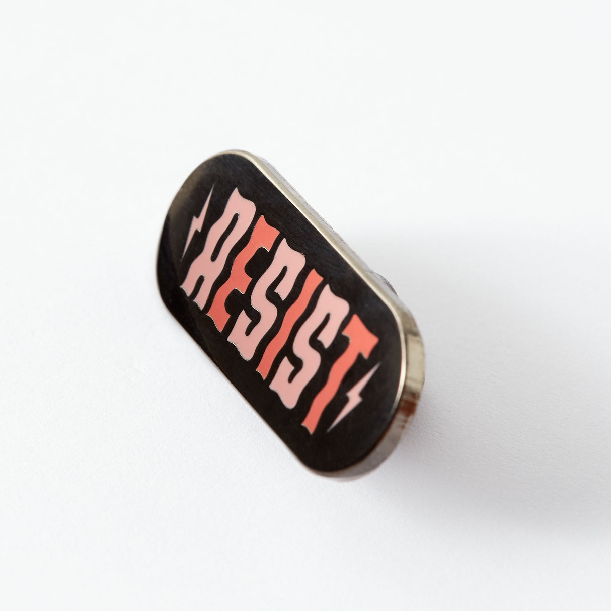 Resist Enamel Pin