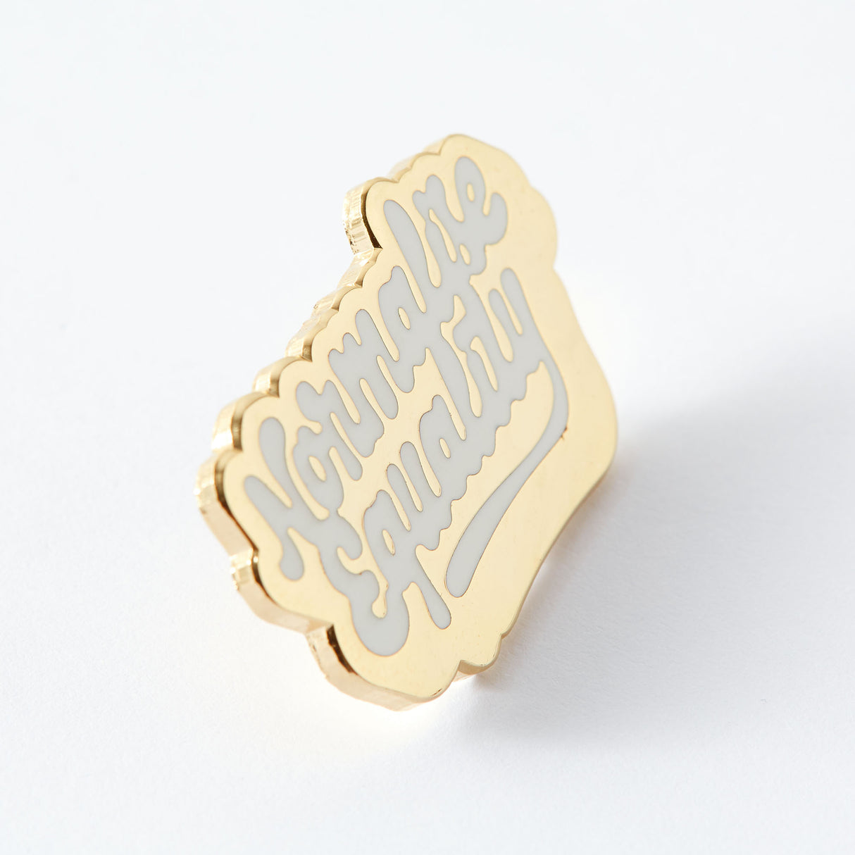 Normalise Equality Enamel Pin