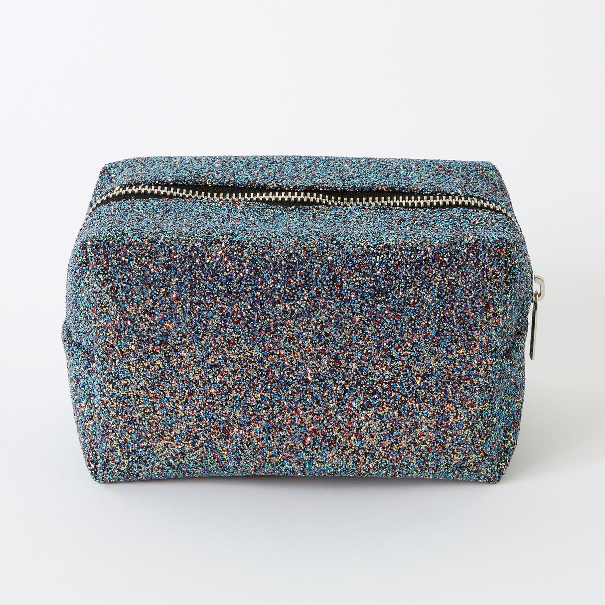 Black Glitter Make Up Bag