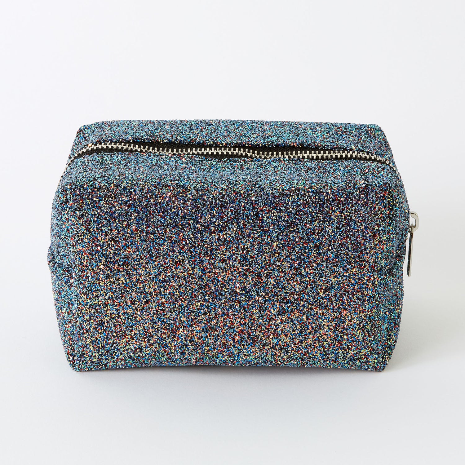 Black Glitter Make Up Bag