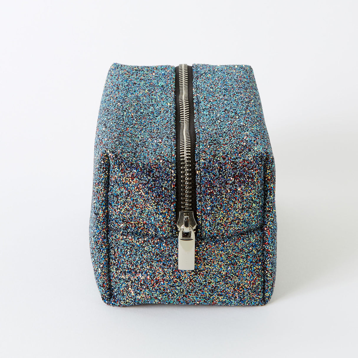 Black Glitter Make Up Bag