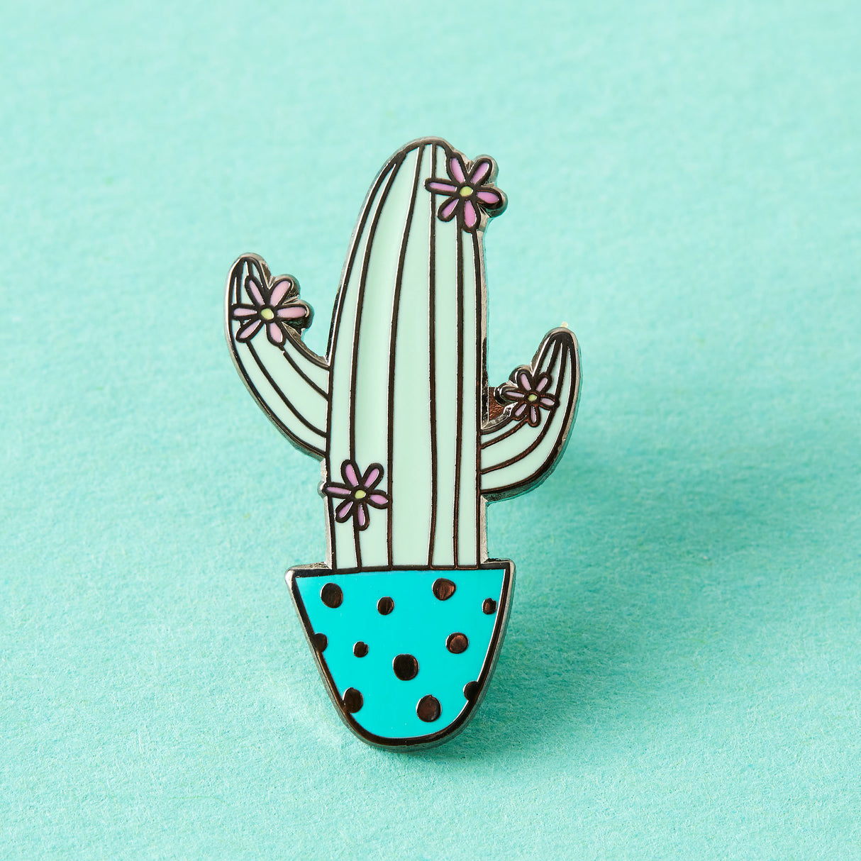 Cereus Cactus Enamel Pin