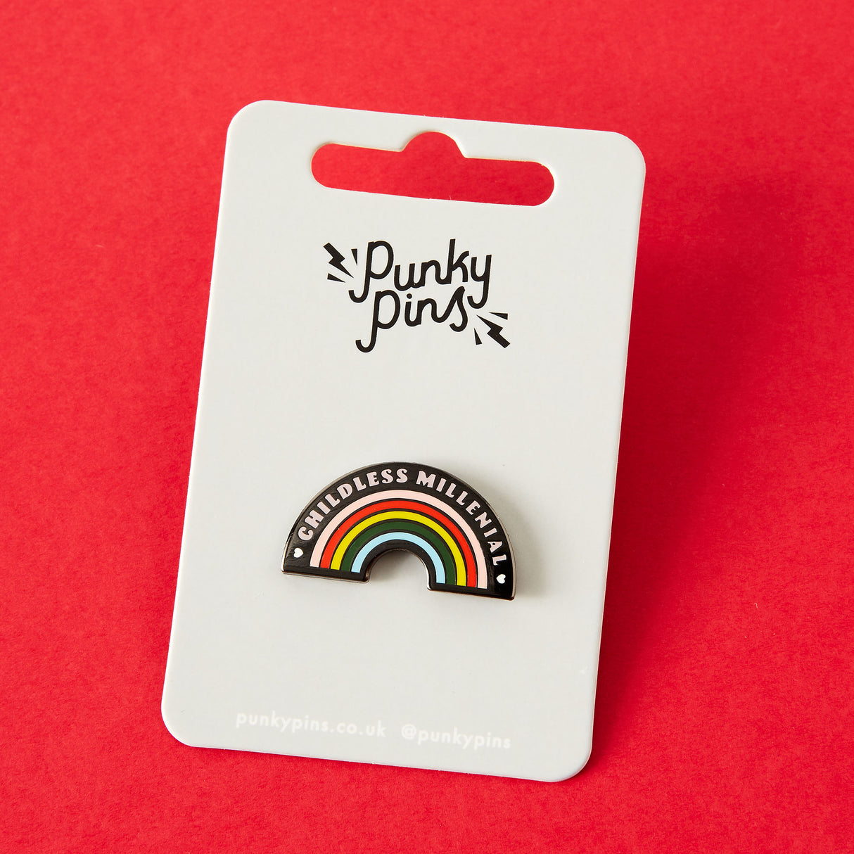 Childless Millennial Enamel Pin