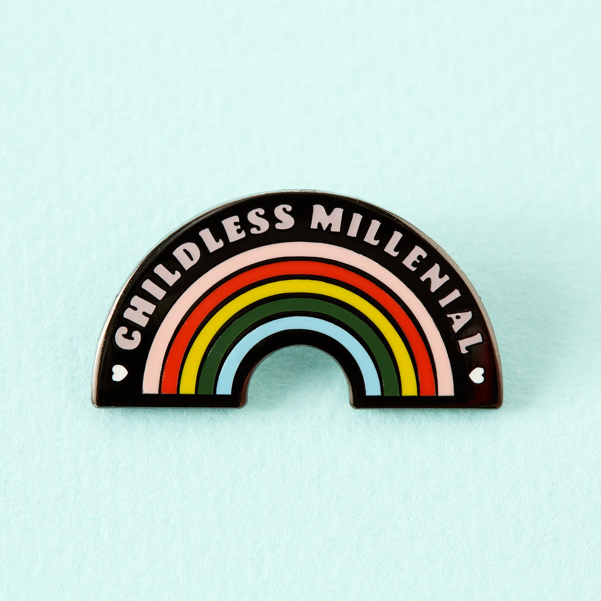 Childless Millennial Enamel Pin