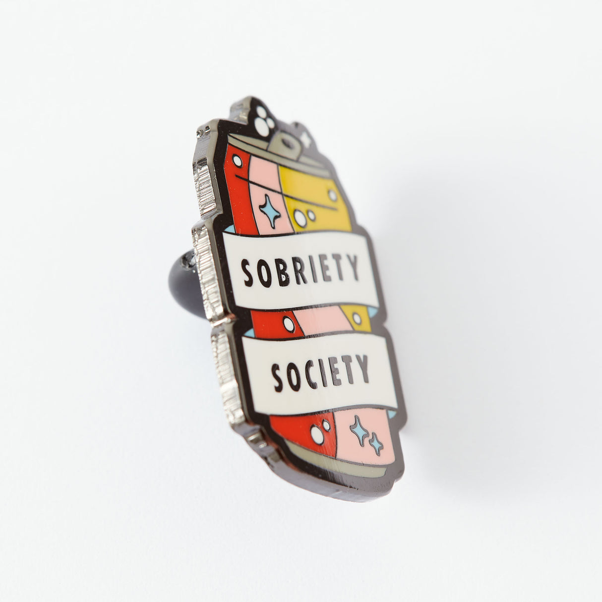 Sobriety Society Enamel Pin