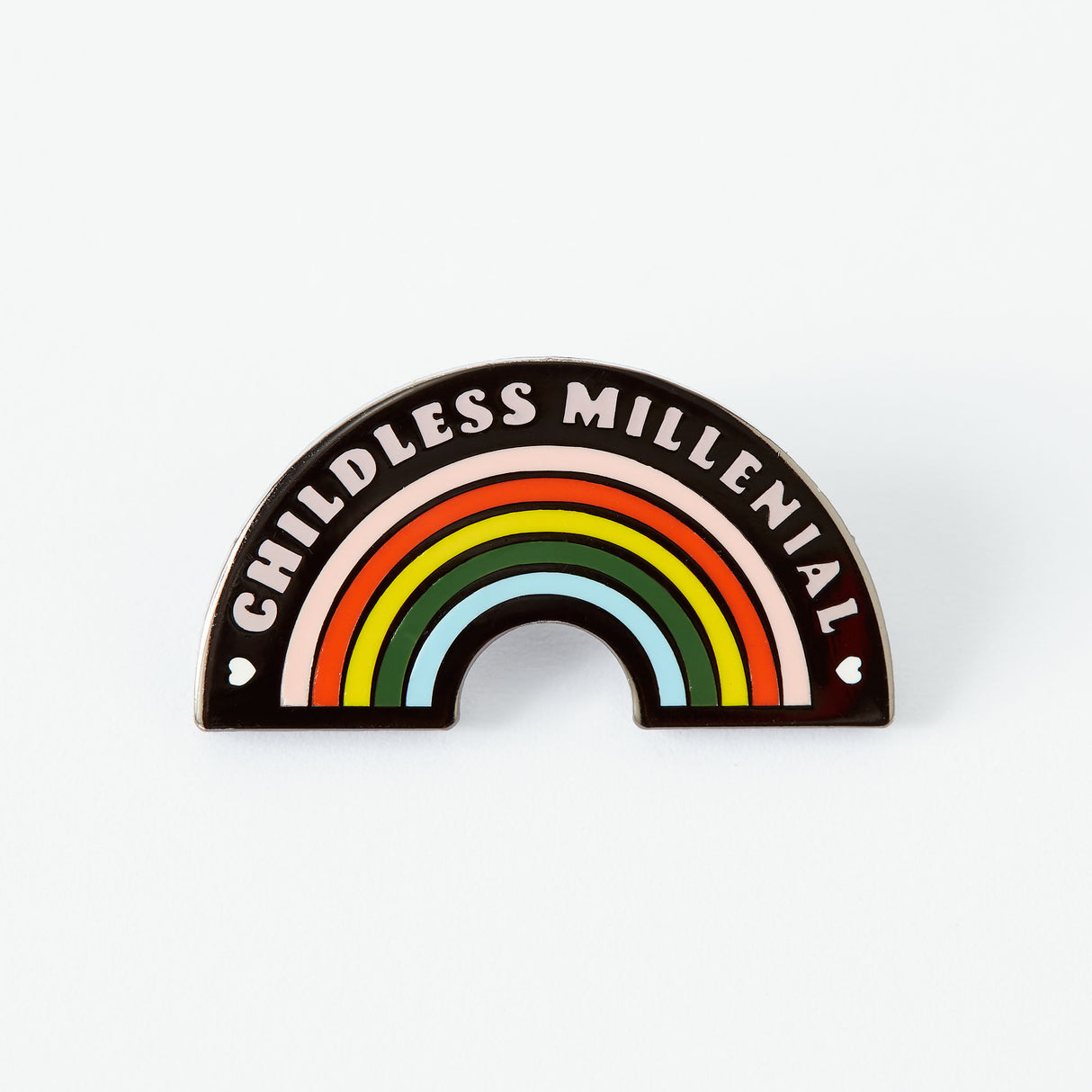 Childless Millennial Enamel Pin