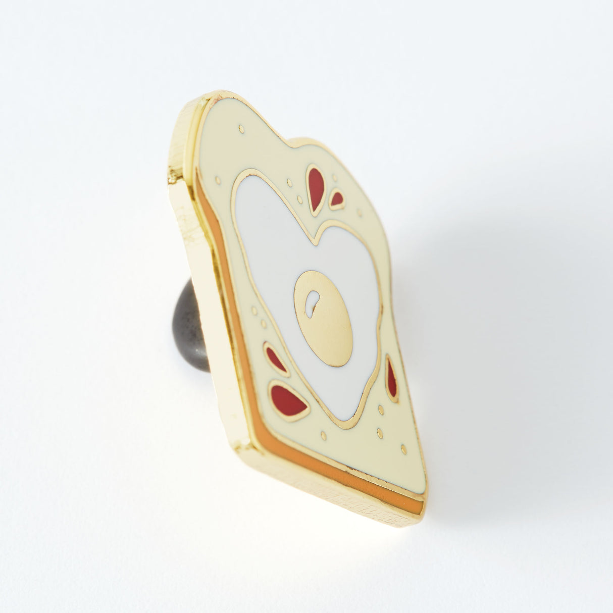 Egg on Toast Enamel Pin
