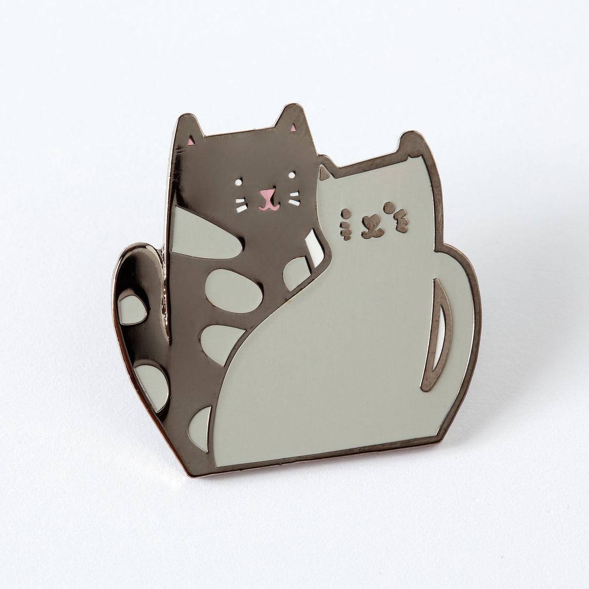 Cat-twins Enamel Pin