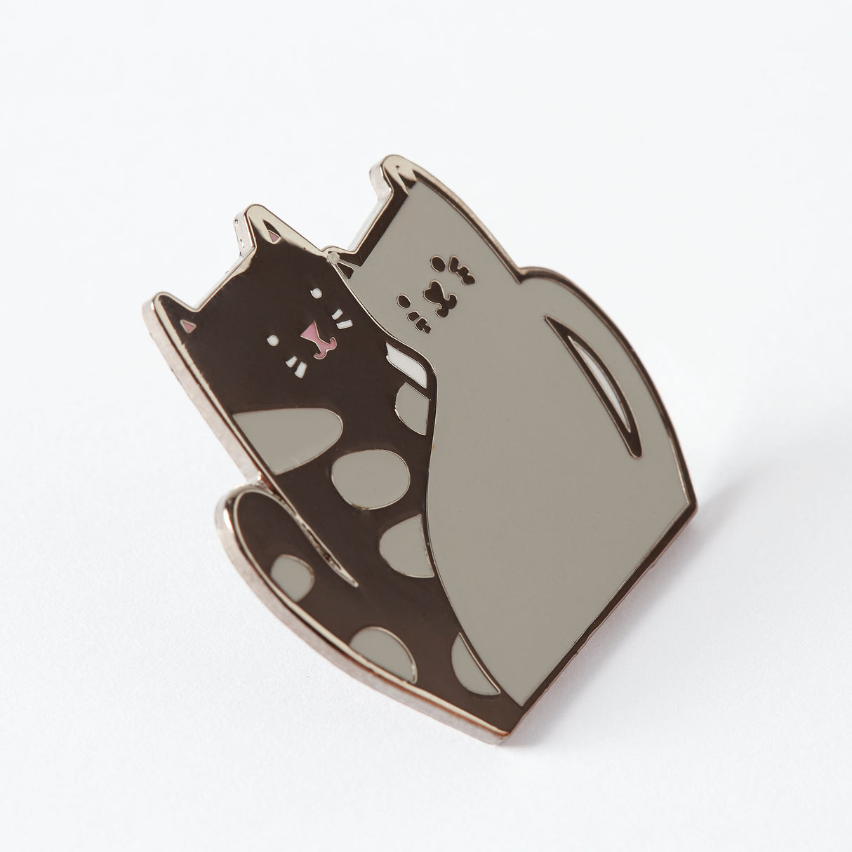 Cat-twins Enamel Pin