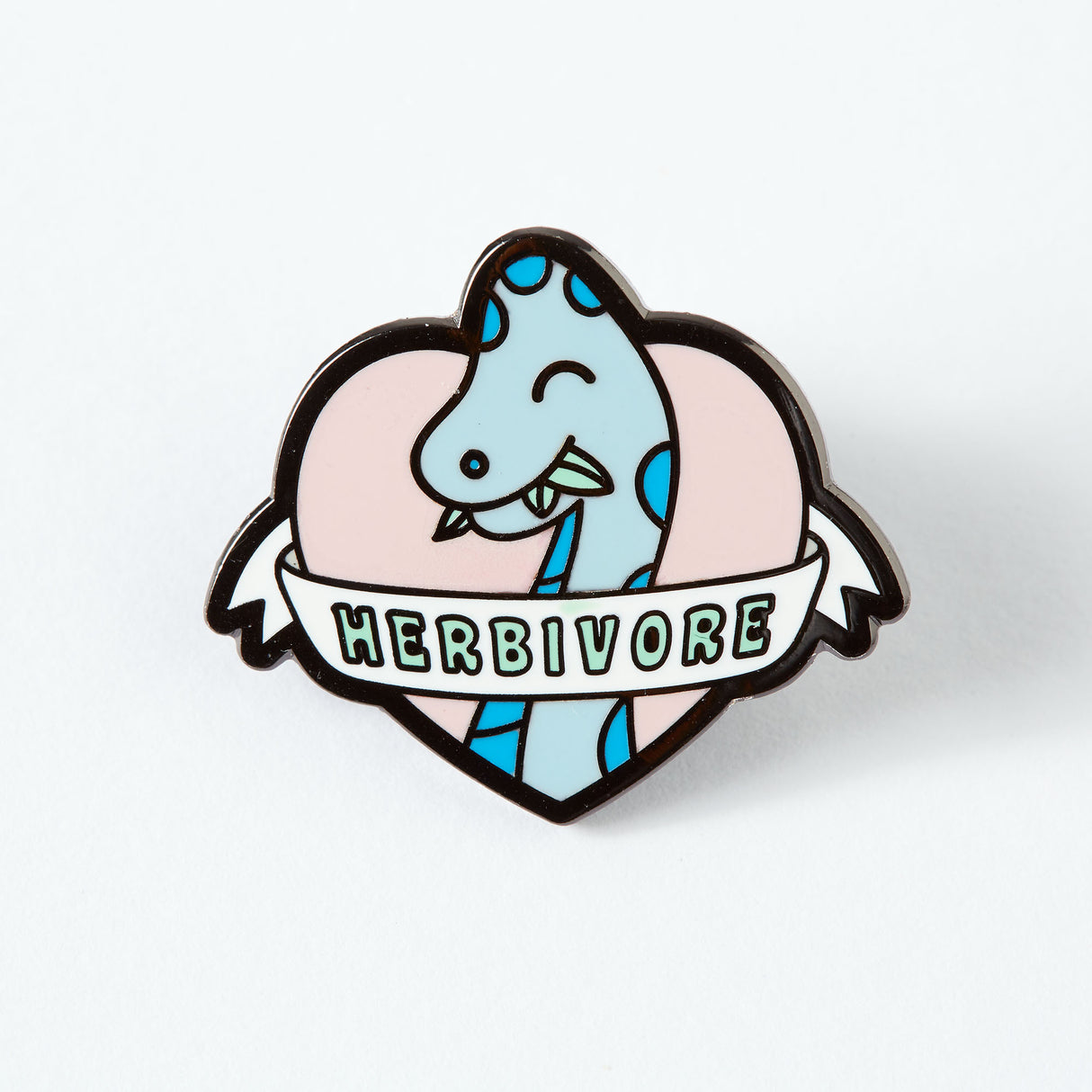 Herbivore Dinosaur Enamel Pin