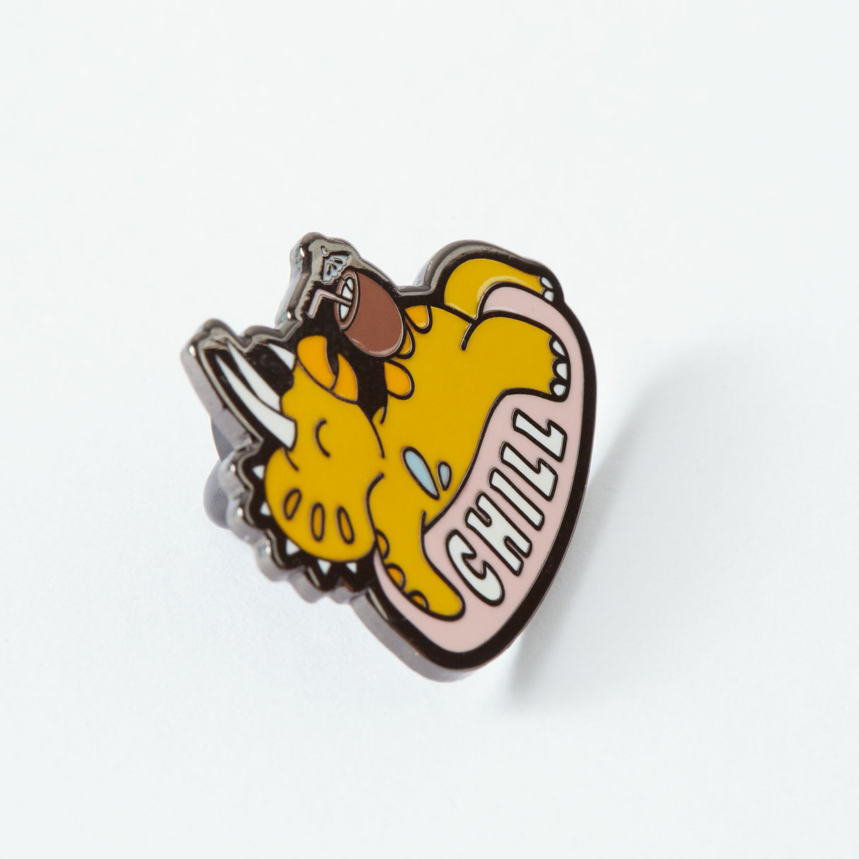 Chill Dinosaur Enamel Pin