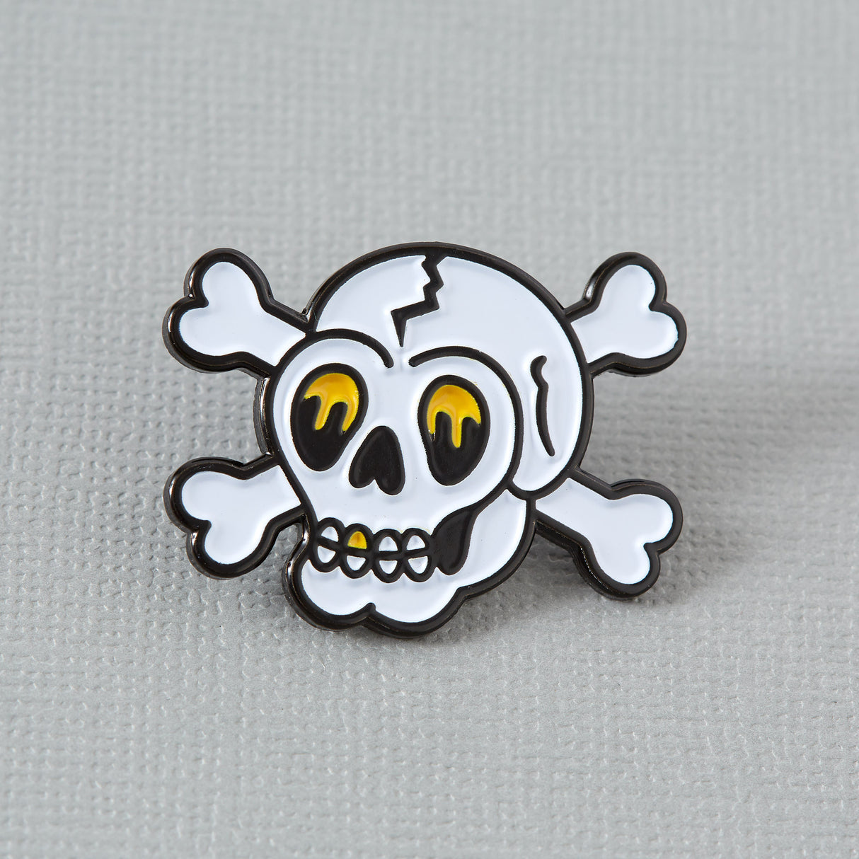 Skull Tattoo Inspired Enamel Pin