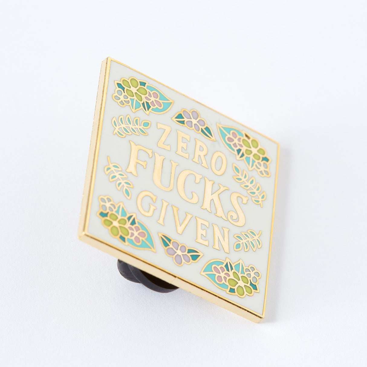 Zero Fucks Given Enamel Pin