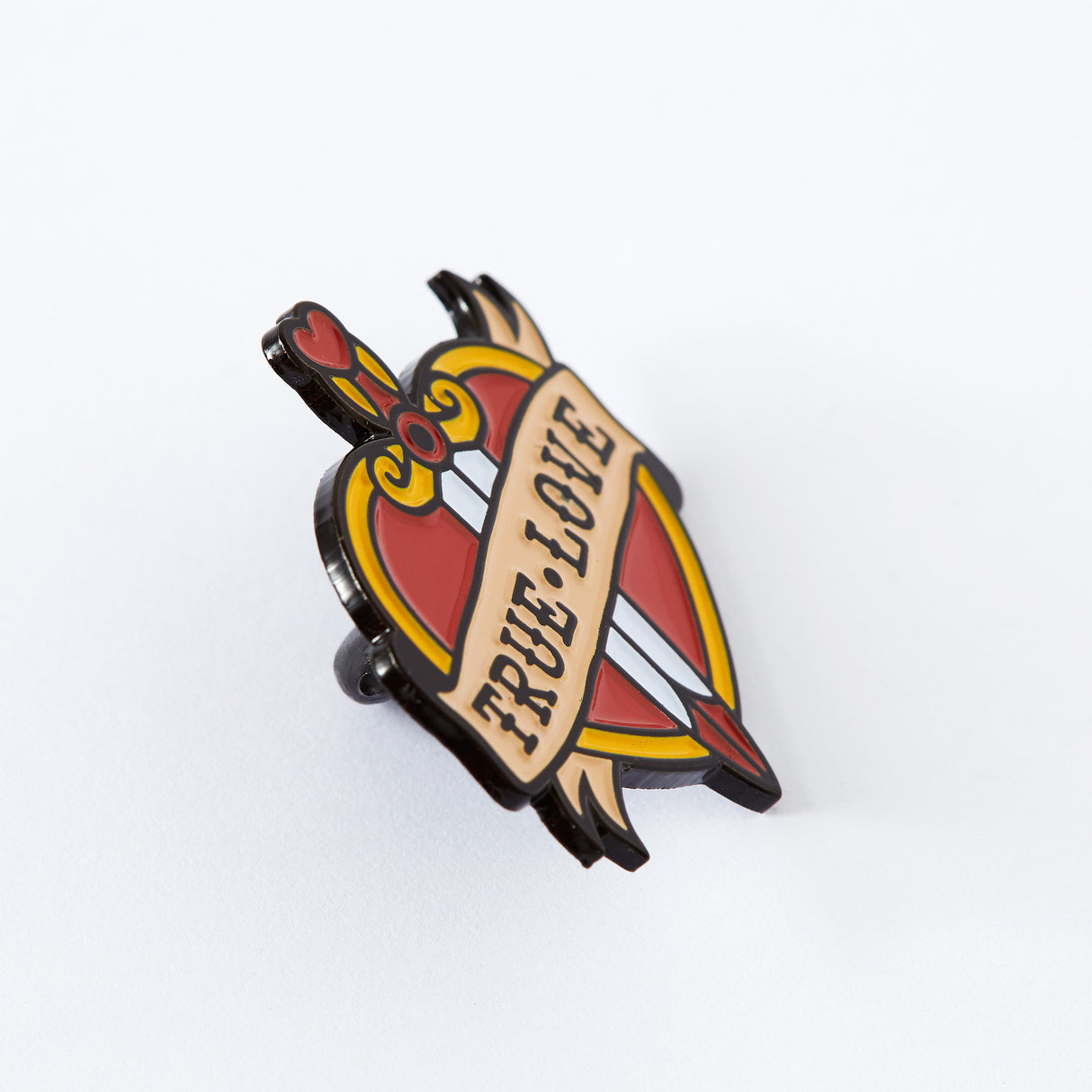 True Love Tattoo Inspired Enamel Pin