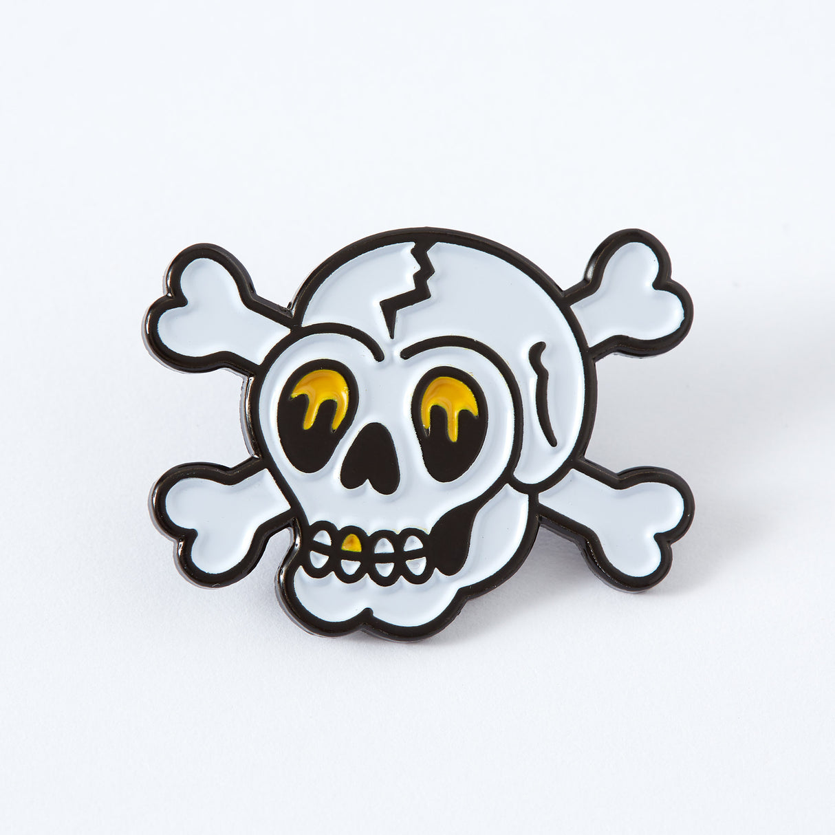 Skull Tattoo Inspired Enamel Pin