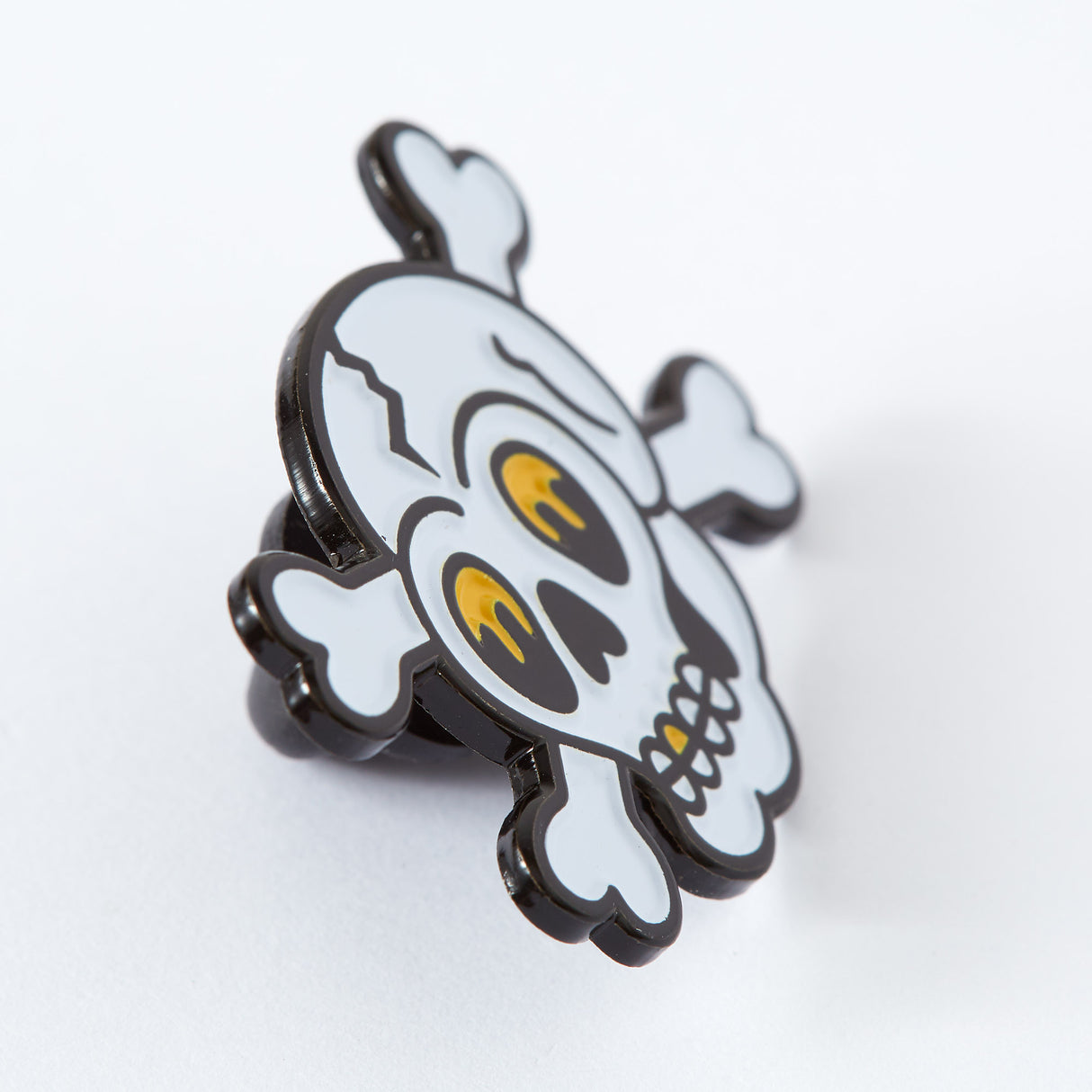 Skull Tattoo Inspired Enamel Pin