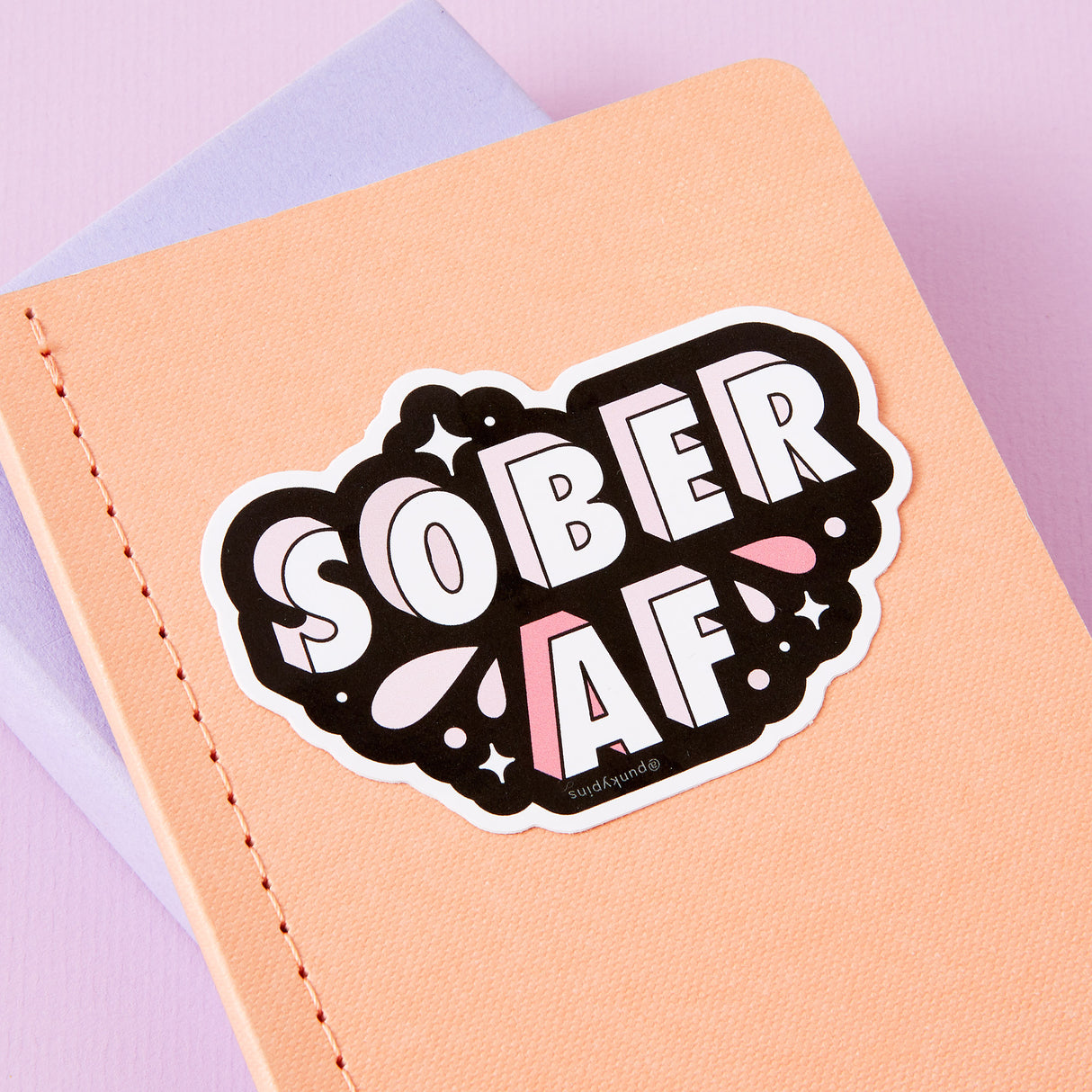 Sober AF Vinyl Sticker