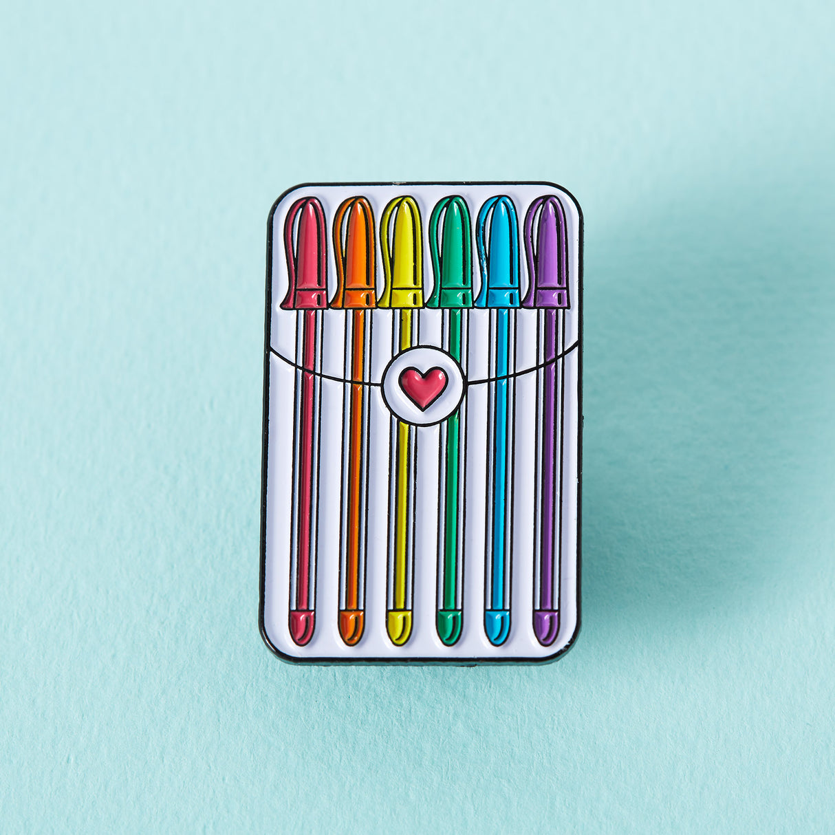 Stationery Gel Pens Enamel Pin