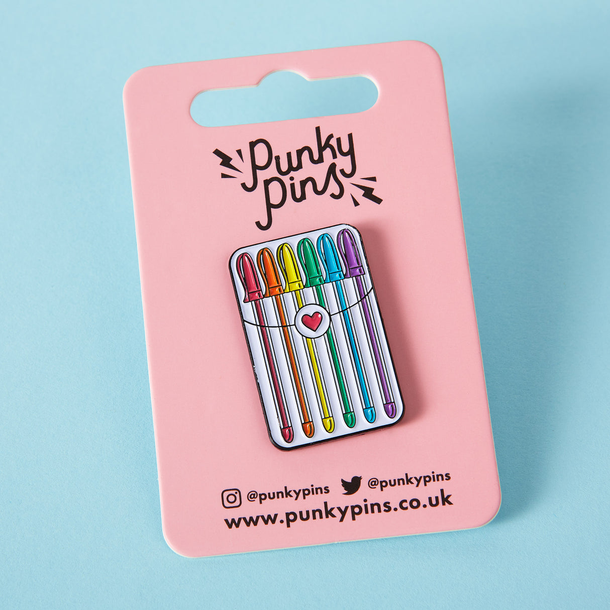 Stationery Gel Pens Enamel Pin