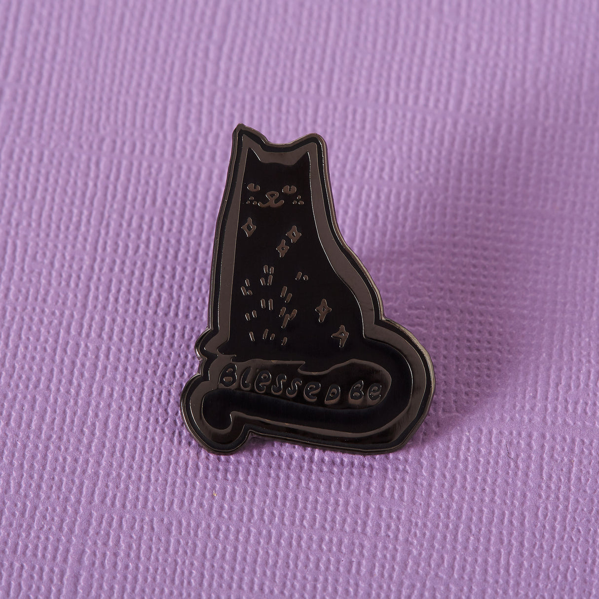 Blessed Be Cat Enamel Pin