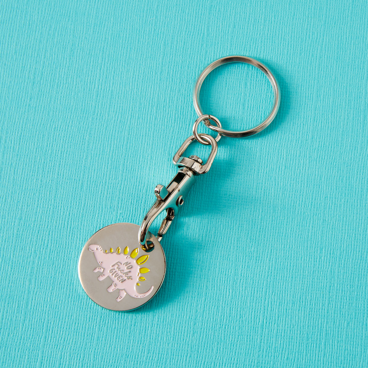 No Fucks Dino Trolley Coin