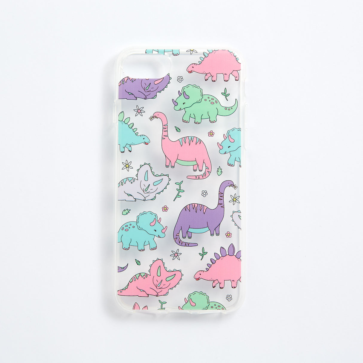Kawaii Pastel Dinosaur Phone Case