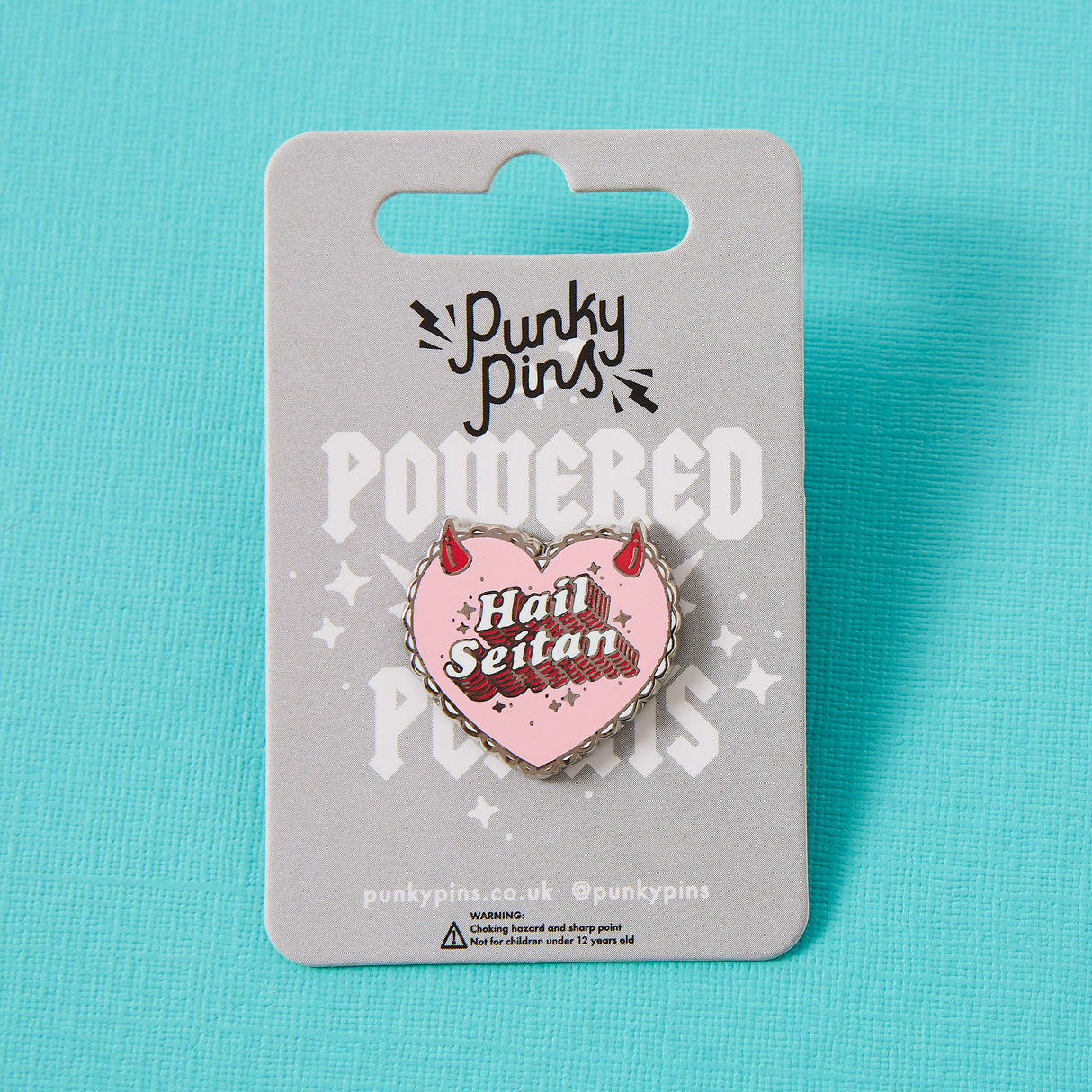 Hail Seitan Enamel Pin