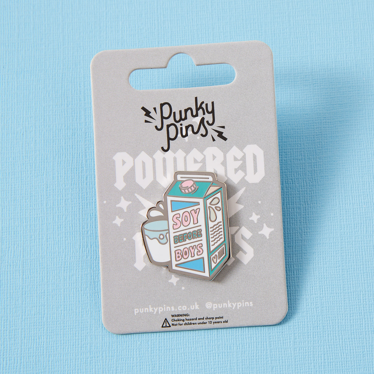 Soy Before Boys Enamel Pin