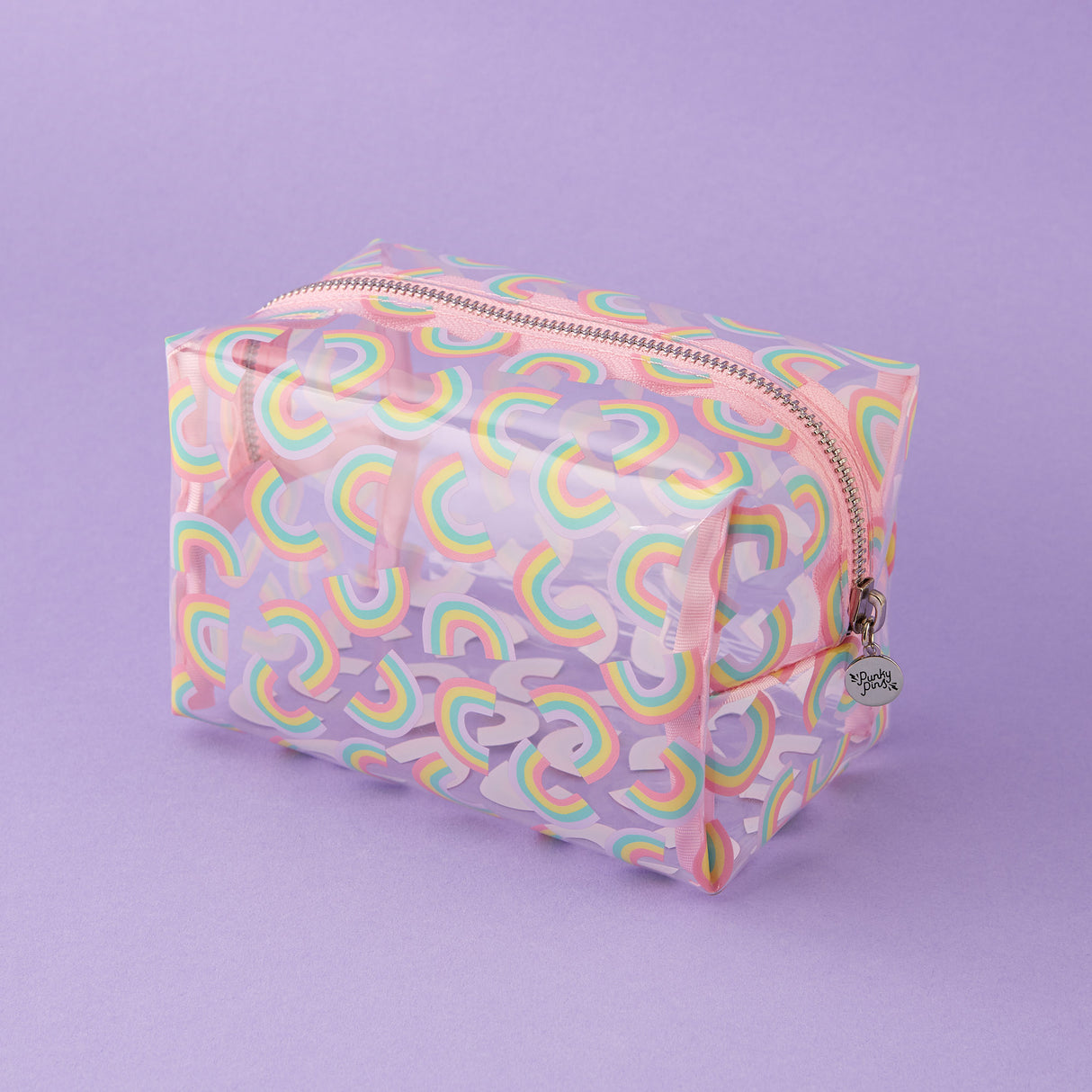 Pastel Rainbow Make Up Bag