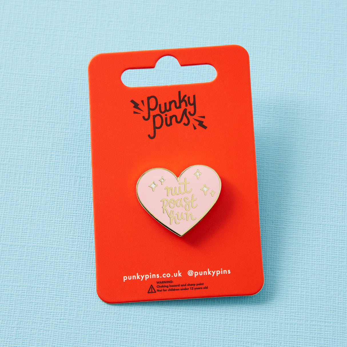 Nut Roast Hun Enamel Pin