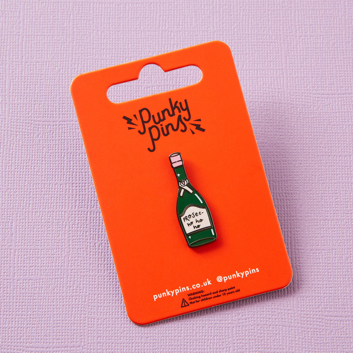 Prosec-ho-ho-ho Enamel Pin