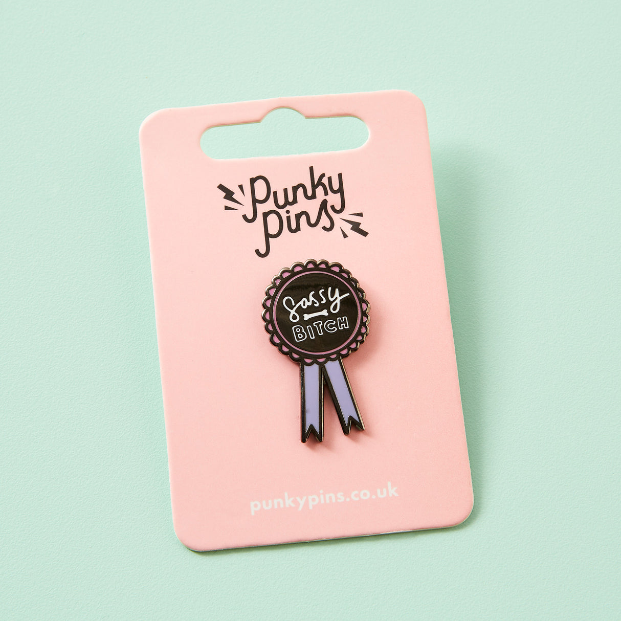 Sassy Bitch Enamel Pin