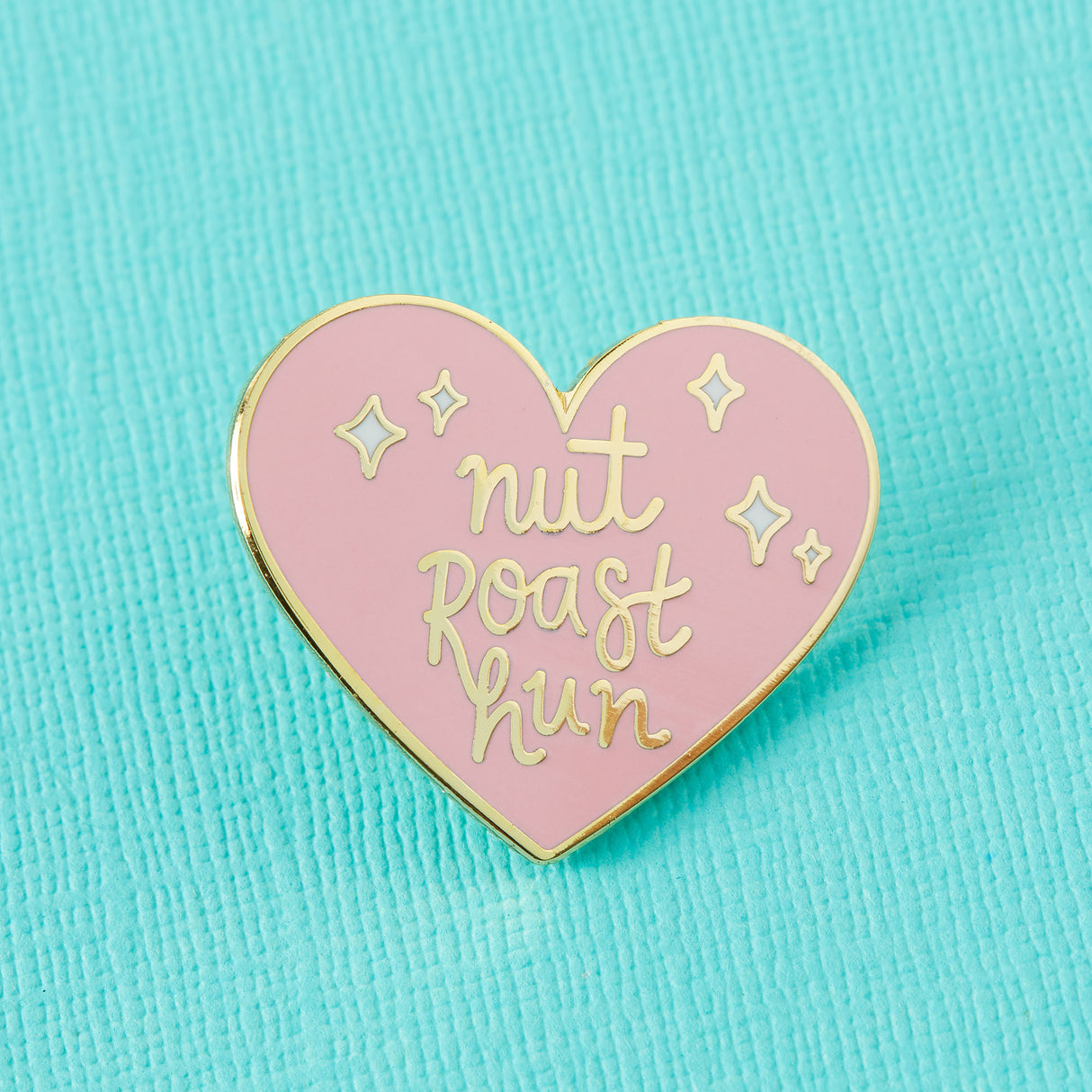 Nut Roast Hun Enamel Pin
