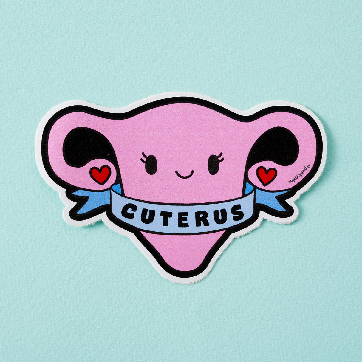 Cuterus Uterus Vinyl Sticker