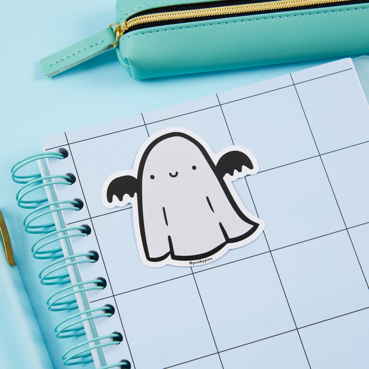 Sparkle Ghost Vinyl Sticker