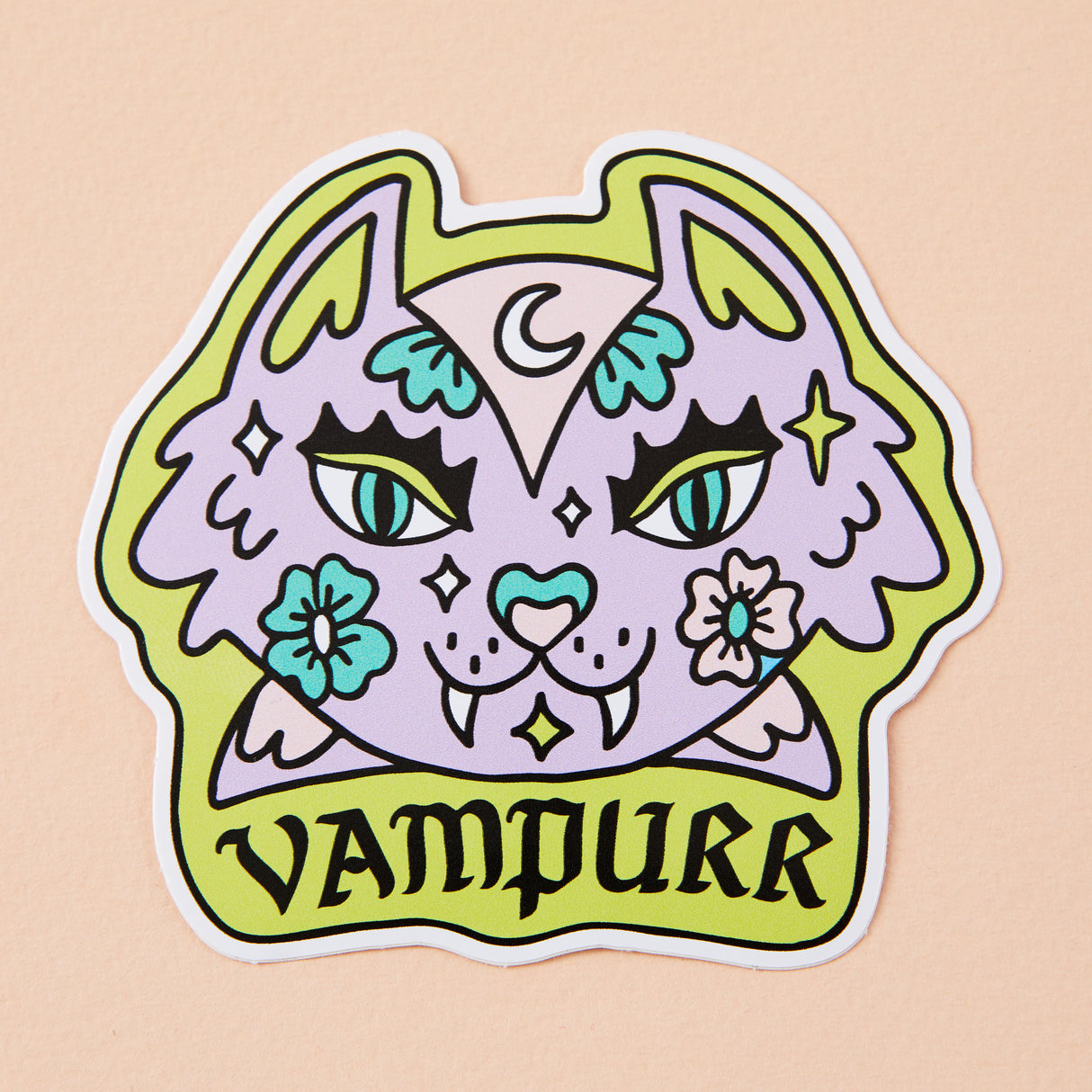 The Vampurr Vinyl Sticker