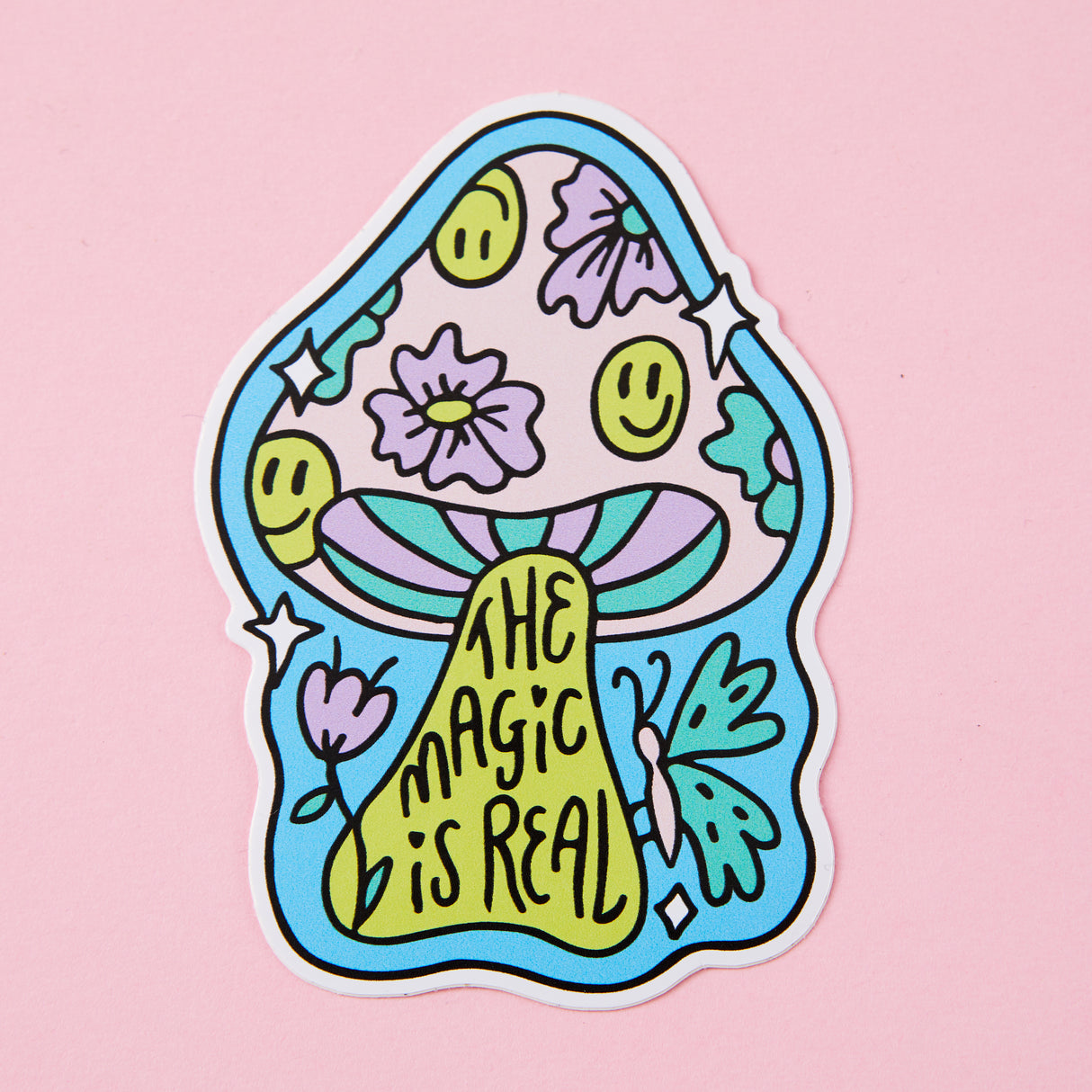 Magic Mushroom Vinyl Sticker