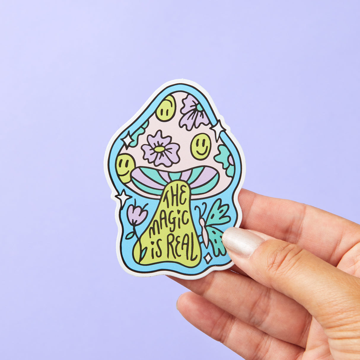 Magic Mushroom Vinyl Sticker
