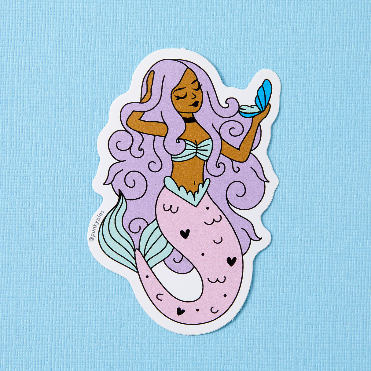 Mirror Mirror Mermaid Vinyl Sticker