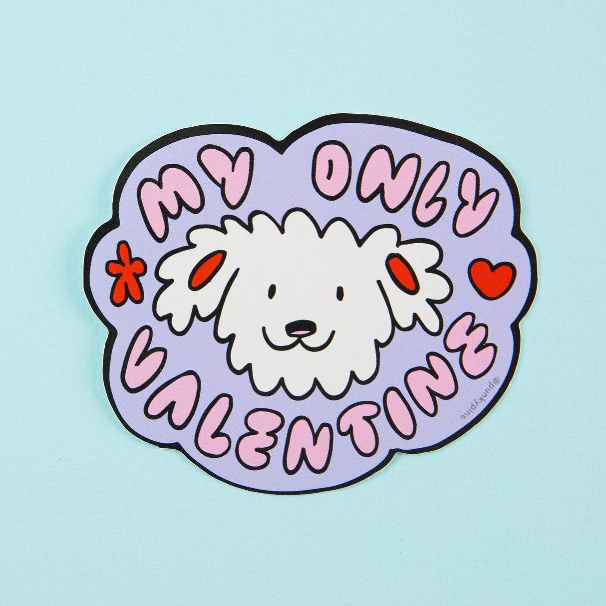 My Only Valentine Vinyl Sticker