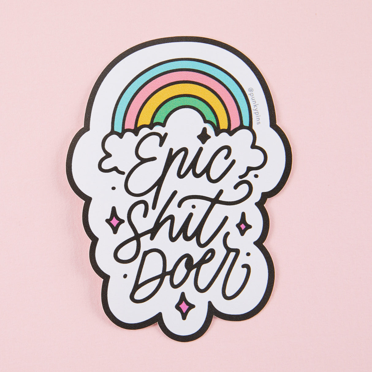 Epic Shit Doer Vinyl Sticker